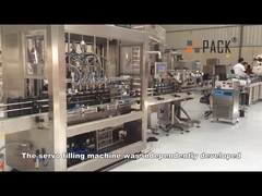 Máquina automática de llenado de líquido, máquina de embotellado de champú y detergente