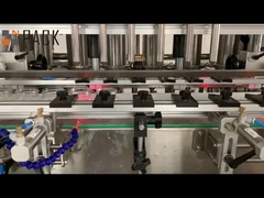 Máquina automática de llenado de frascos de vidrio con bomba de pistón lineal para miel