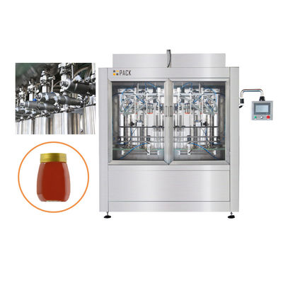 Equipo automático de llenado de miel de 100 ml a 500 ml máquina de embotellado de miel líquida viscosa