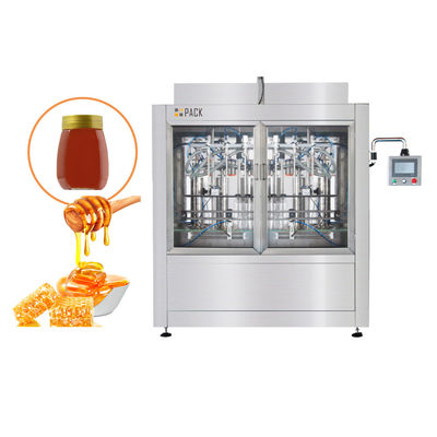 Fabricantes de máquinas de llenado de frascos con pasta de miel con salsa Swienty