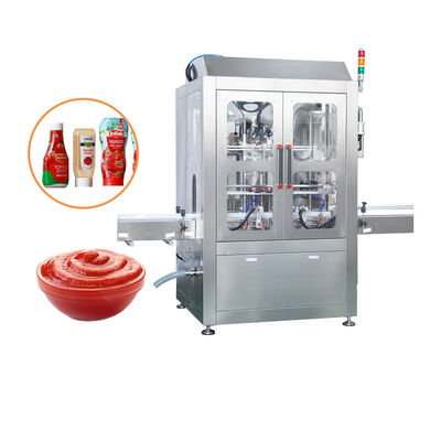 Npack Máquina de embalaje automática de tipo lineal volumétrico para el llenado y sellado de pasta de tomate