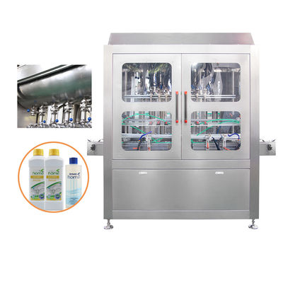 Máquina automática de llenado de botellas de champú volumétrico de acero inoxidable pequeña