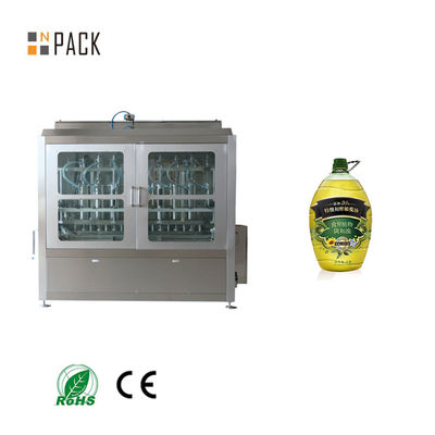 Máquina de llenado totalmente automática de aceite de motor de girasol de 10L