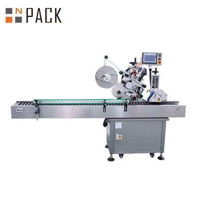 Máquina automática horizontal de etiquetado de bálsamo labial con control PLC