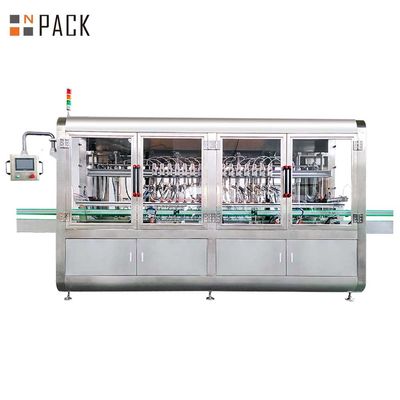 Máquina automática de llenado de líquido de desbordamiento en línea para líquido espumoso