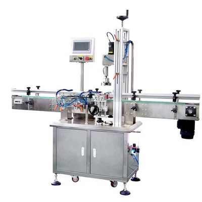 Máquina automática de taponamiento de la botella con una sola cabeza de tornillo