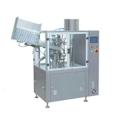 Sistema de control automático del tubo de ungüento de llenado y sellamiento de la máquina