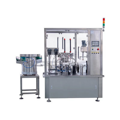 Máquina de rellenar líquida monobloque comercial automática del aceite de la pequeña botella CBD 50ml