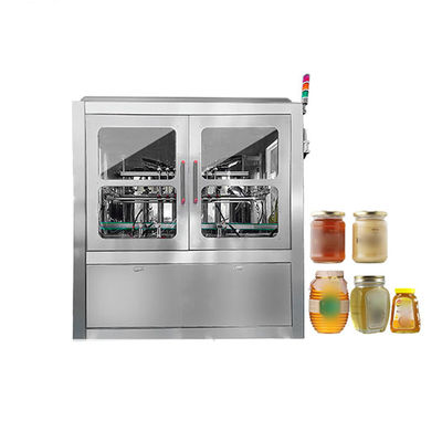 NPACK Máquina de llenado de frasco de pasta de crema de salsa de soja automática completa
