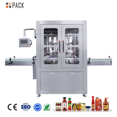 NPACK botella de salsa picante de chile automática completa Jar llenado máquina de embalaje