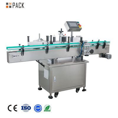 Máquina automática de etiquetado de botellas de plástico de acero inoxidable 304/316
