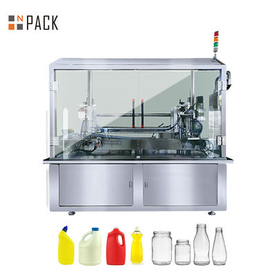 Lavadora de botellas automática de alta velocidad de control PLC con aire