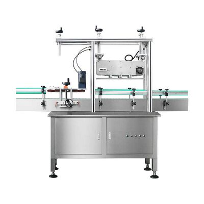 Máquina automática para cubrir botellas de aceite de cocina comestible de plástico para mascotas